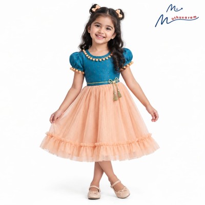 Bluebell Peach Frock
