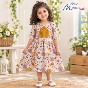 Floral Leaf Frock