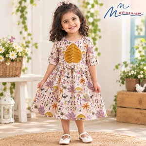 Floral Leaf Frock