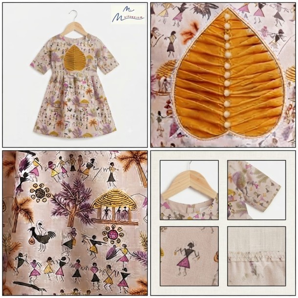 Floral Leaf Frock