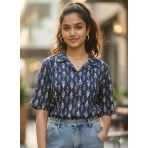 Indigo Echo Shirt