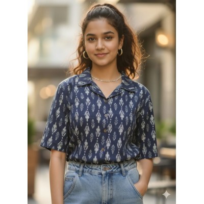 Indigo Echo Shirt