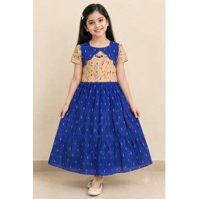 Royal Blue Ikat