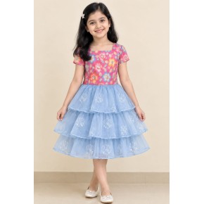 Sky Blue Tiered